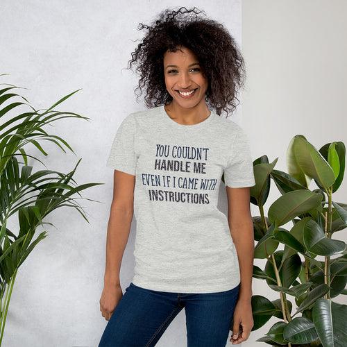 "Instructions" Unisex t-shirt