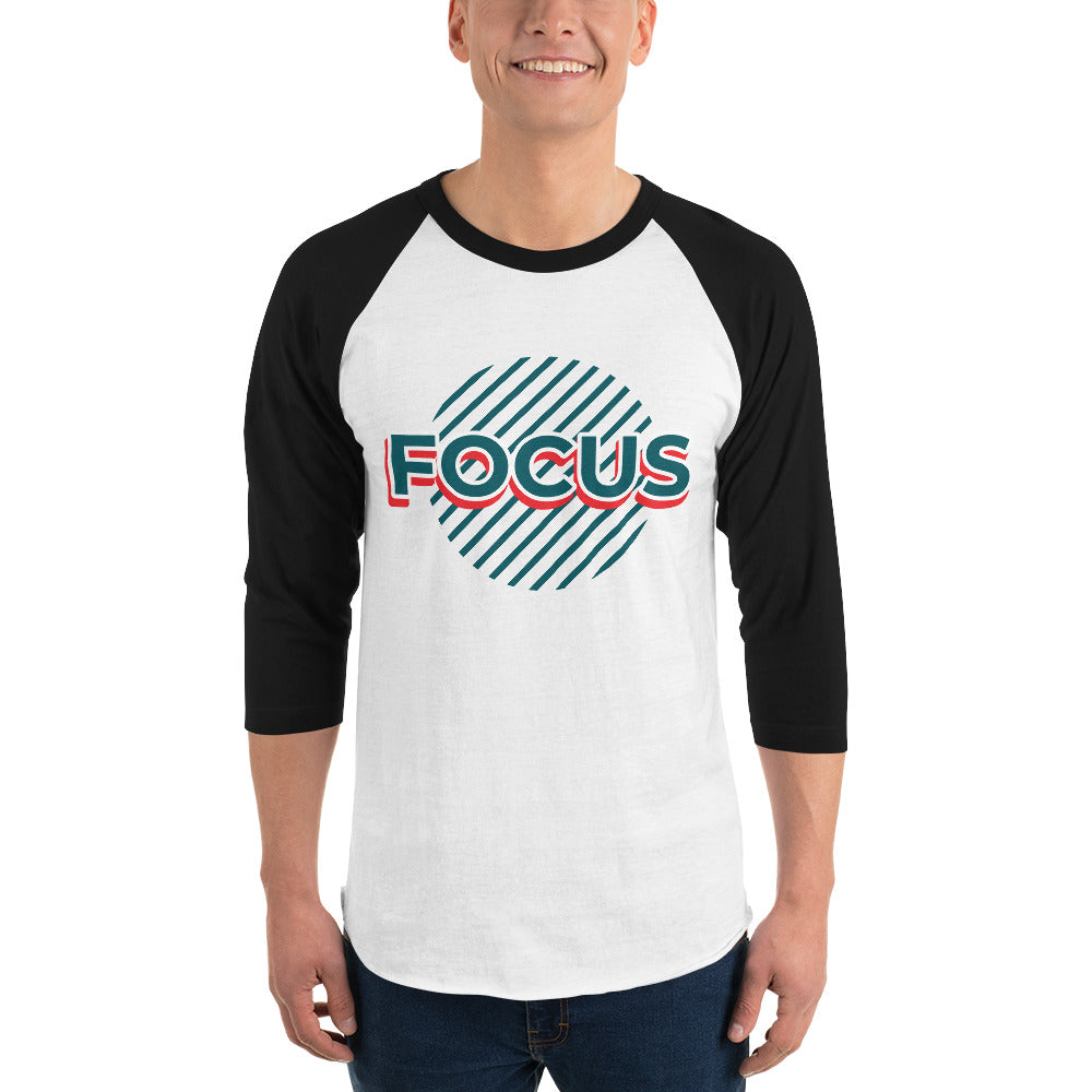 3/4 sleeve raglan shirt